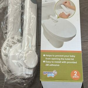 Child proof safety lock for toilet